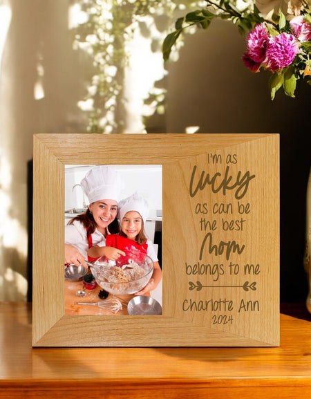 The Best Mom Belongs To Me Custom Picture Frame by Sunny Box