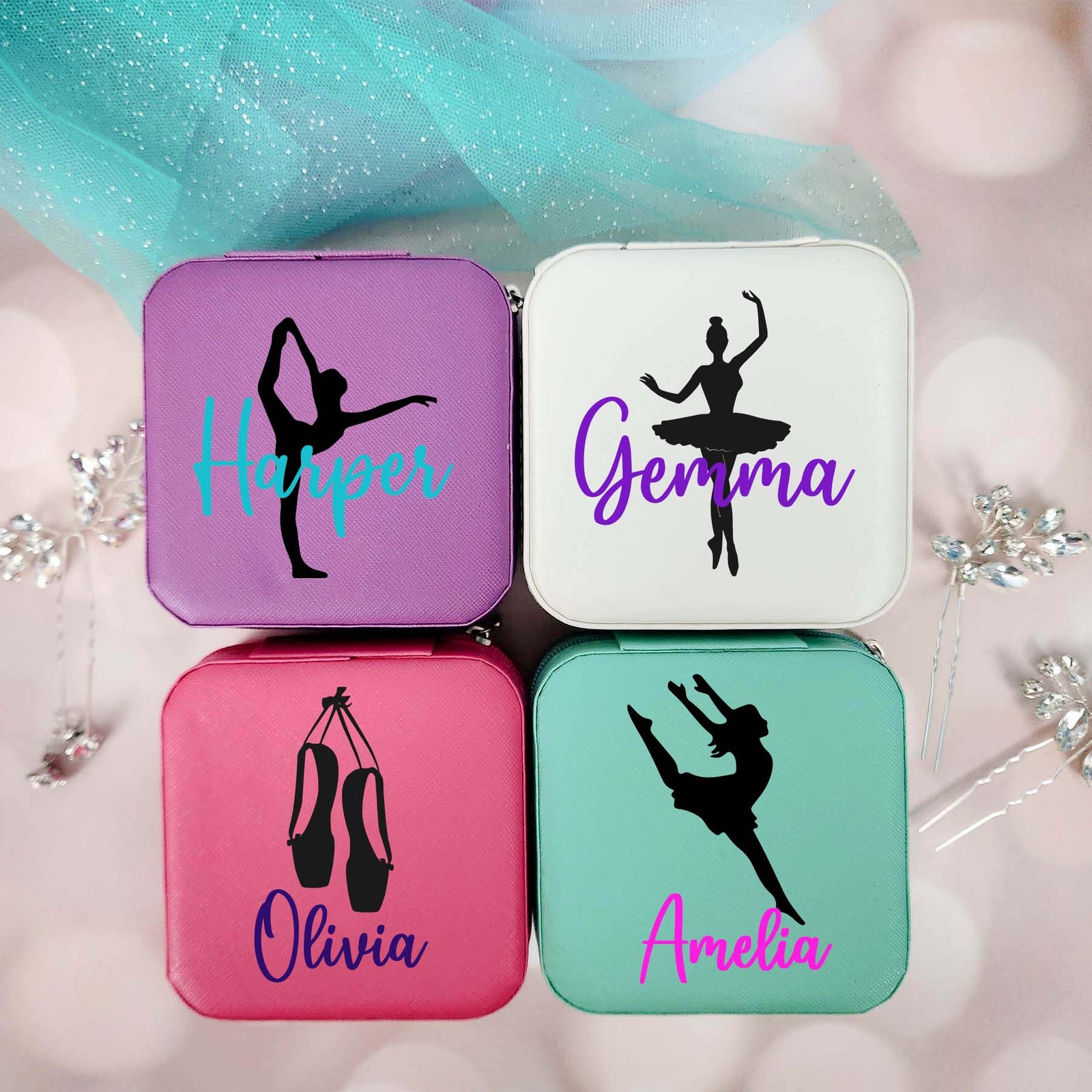Personalized Dance Jewelry Box by Sunny Box