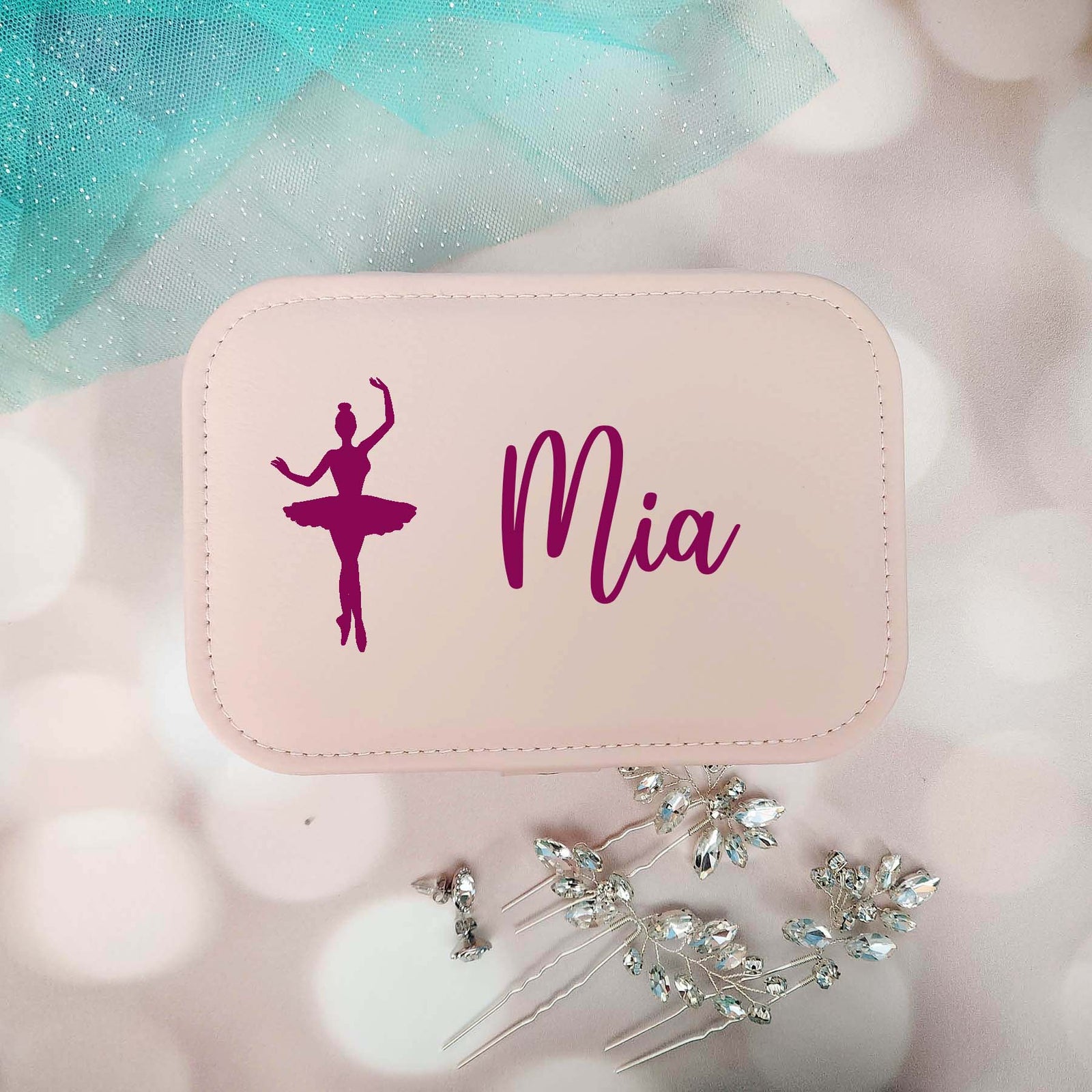 Personalized Dance Jewelry Box by Sunny Box