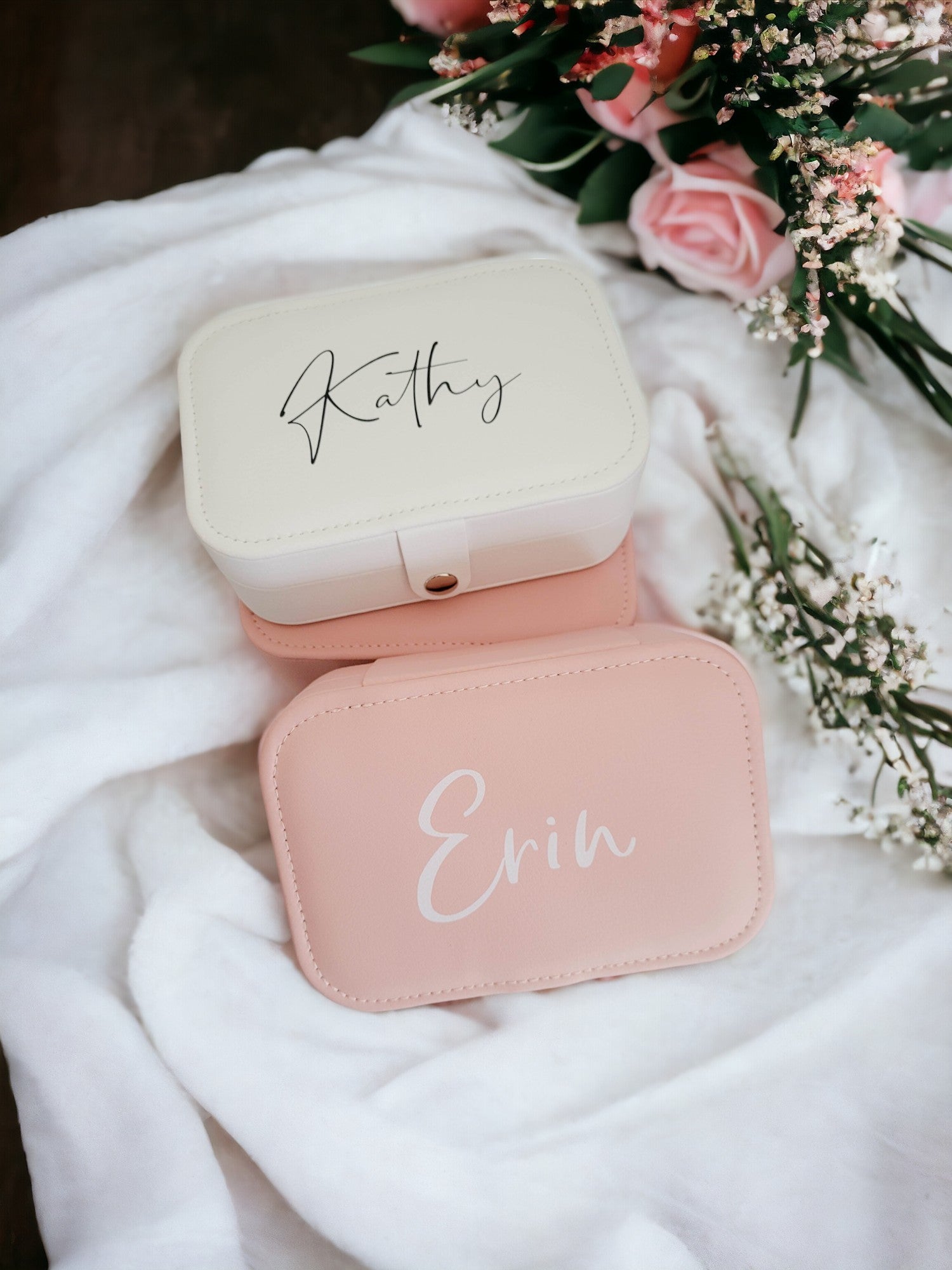 Personalized Travel Jewelry Cases by Sunny Box
