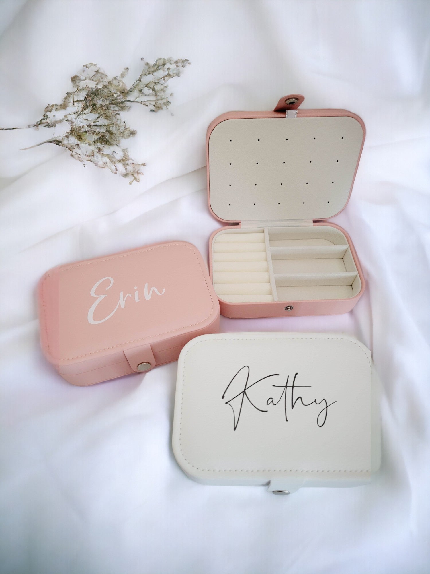 Personalized Travel Jewelry Cases by Sunny Box
