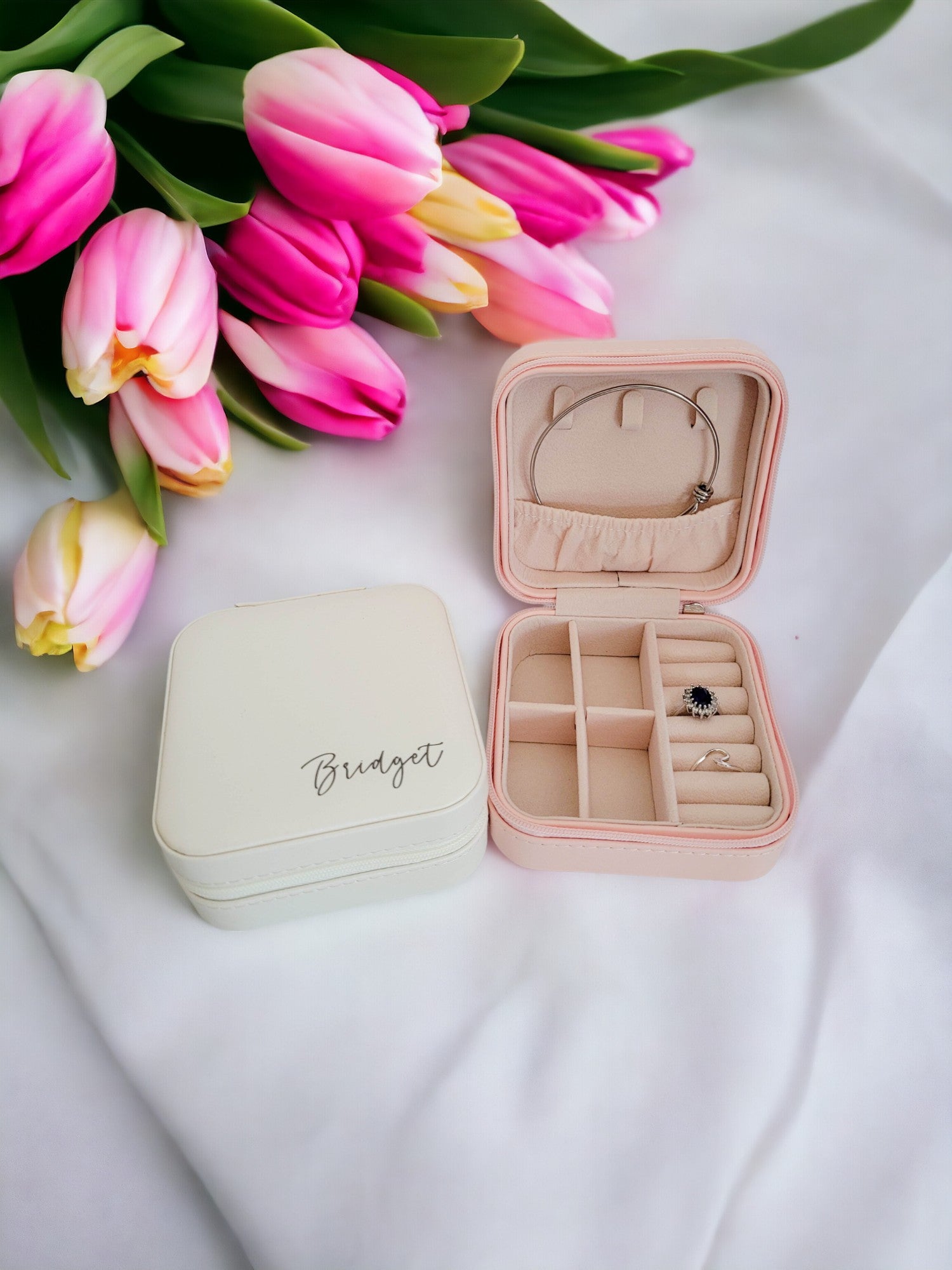 Personalized Travel Jewelry Cases by Sunny Box