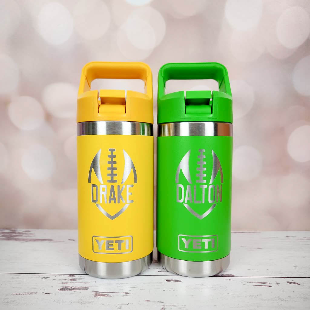 Personalized Engraved YETI 12oz Kids Water Bottle-2