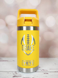 Personalized Engraved 12oz YETI Kids Water Bottle