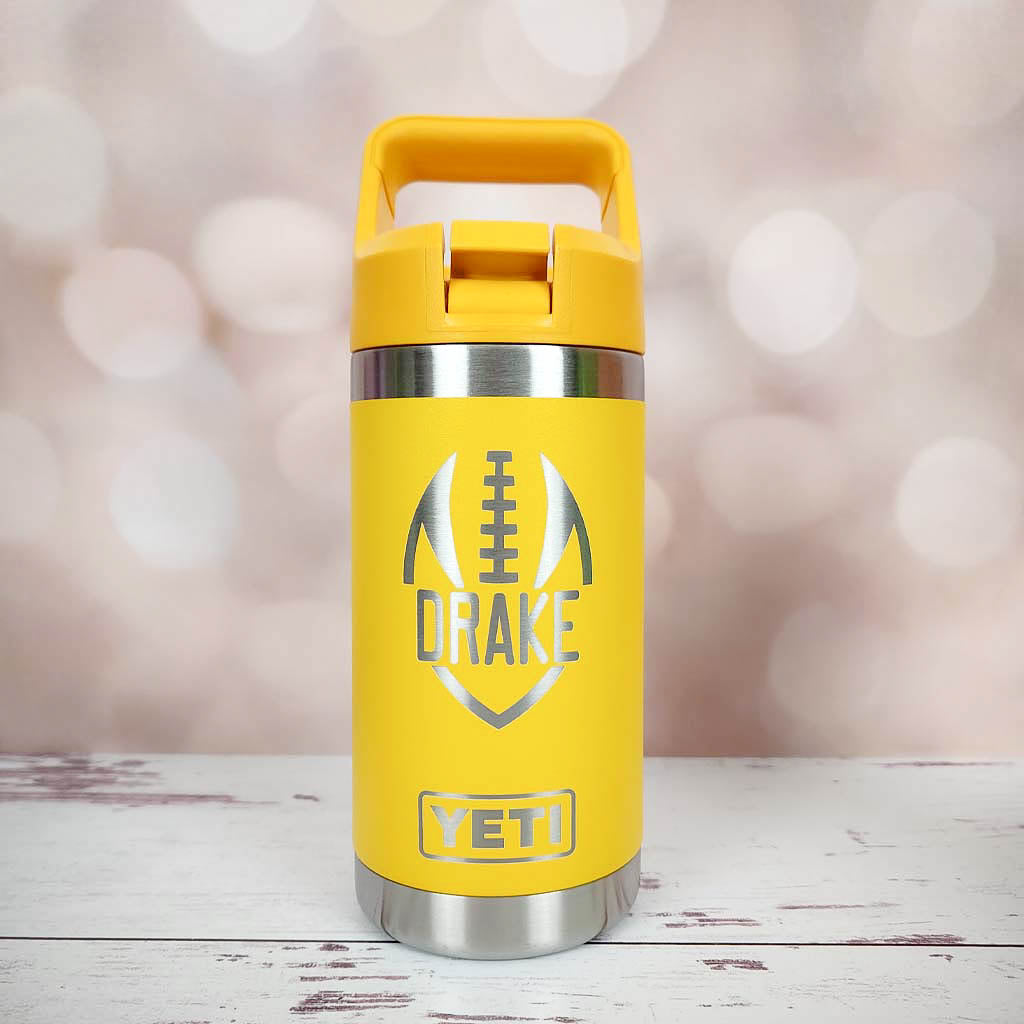 Personalized Engraved YETI 12oz Kids Water Bottle-2