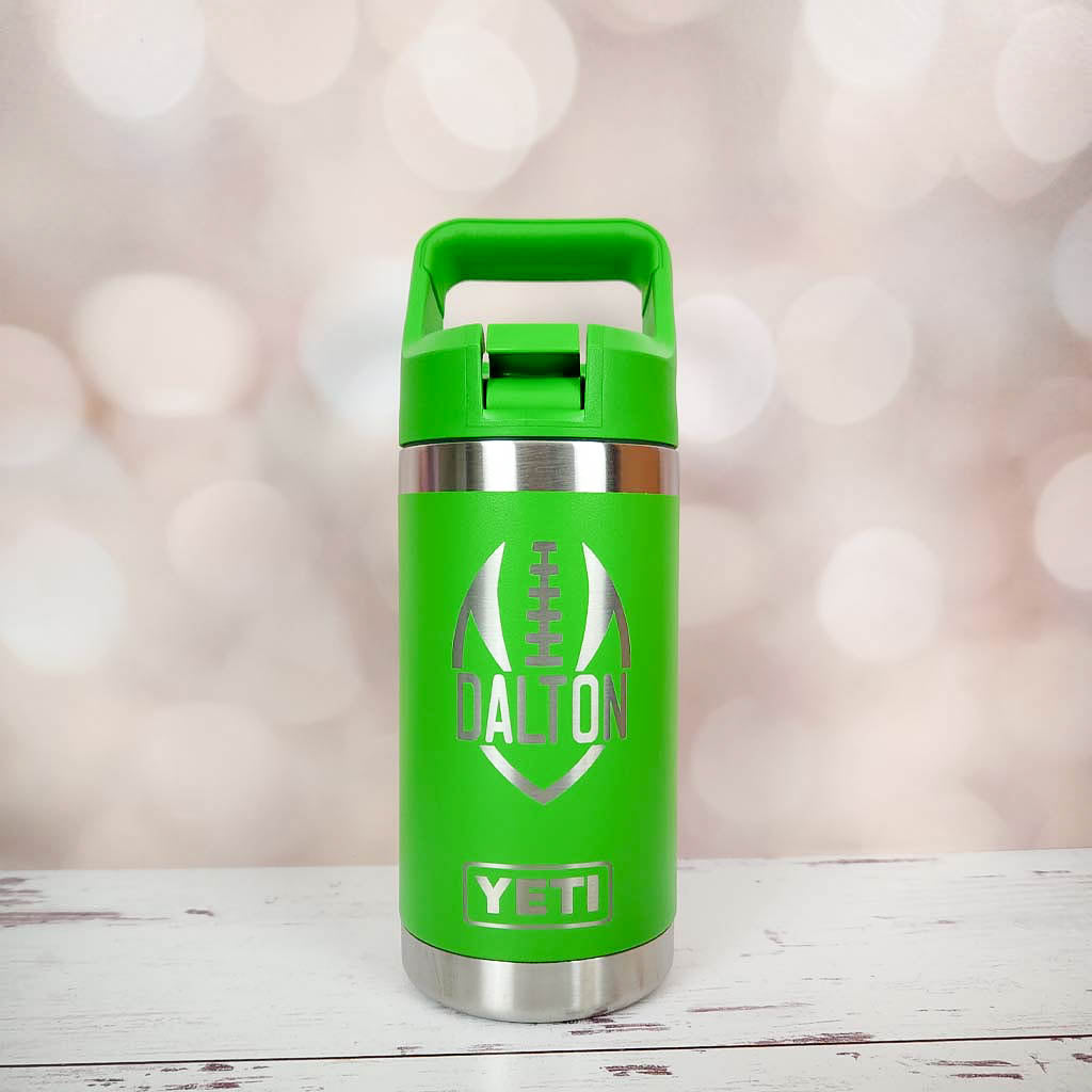 Personalized Engraved YETI 12oz Kids Water Bottle-2