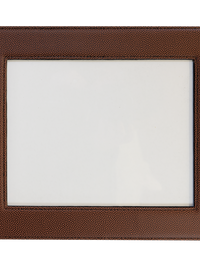 Love You More - Engraved Leatherette Picture Frame