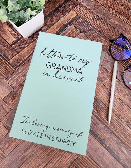 Letters To My Grandma In Heaven Grief Journal by Sunny Box