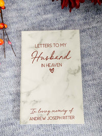 Letters To My Husband Leatherette Journal