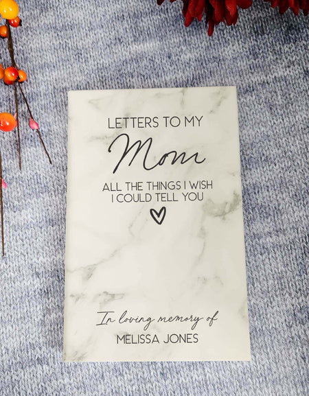 Letters To My Mom Personalized Engraved Journal by Sunny Box