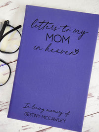 Letters to My Mom in Heaven Grief Journal by Sunny Box