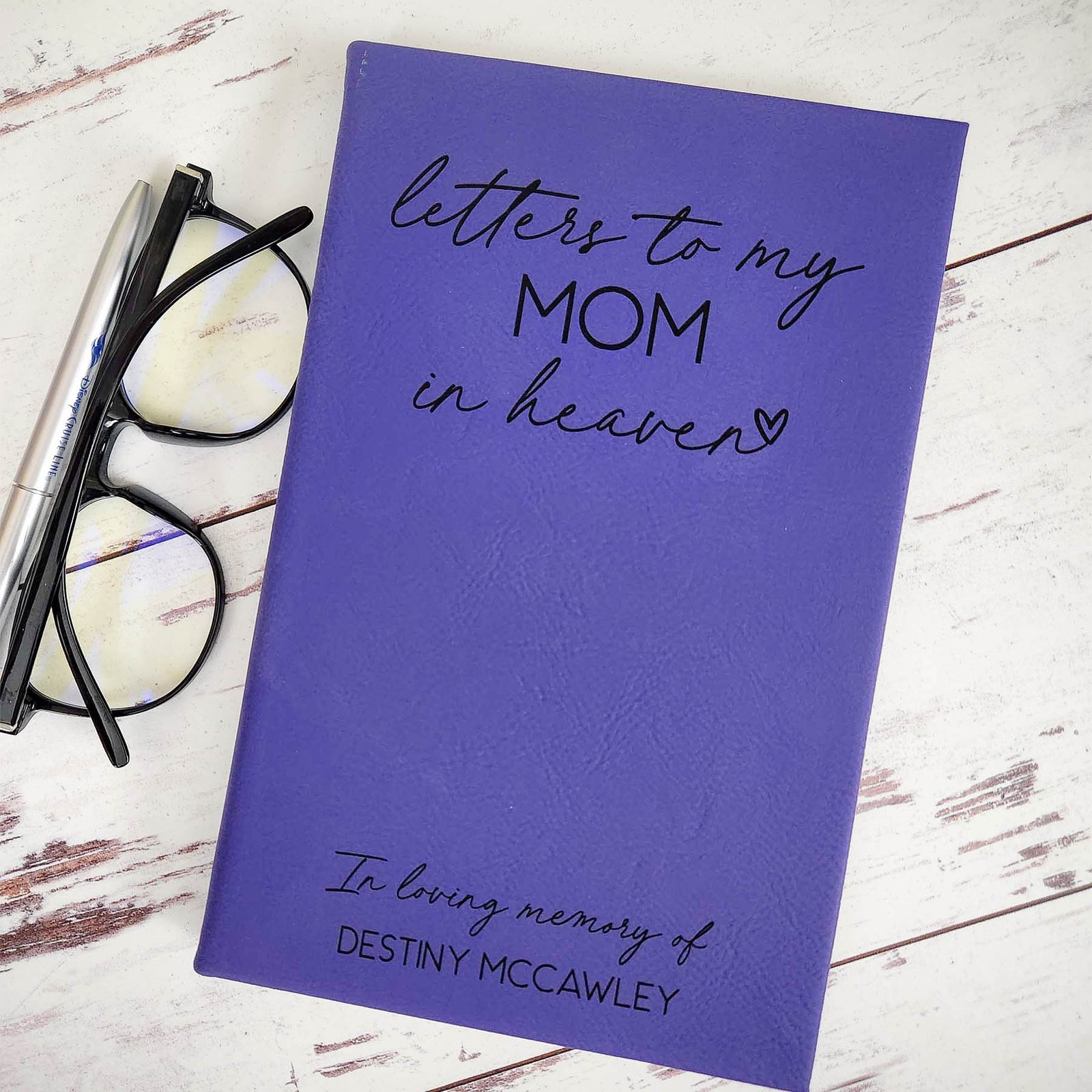 Letters to My Mom in Heaven Grief Journal by Sunny Box