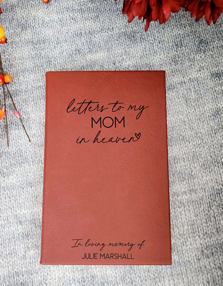 Letters to My Mom in Heaven Grief Journal by Sunny Box
