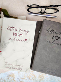 Letters To My Mom In Heaven Leatherette Journal