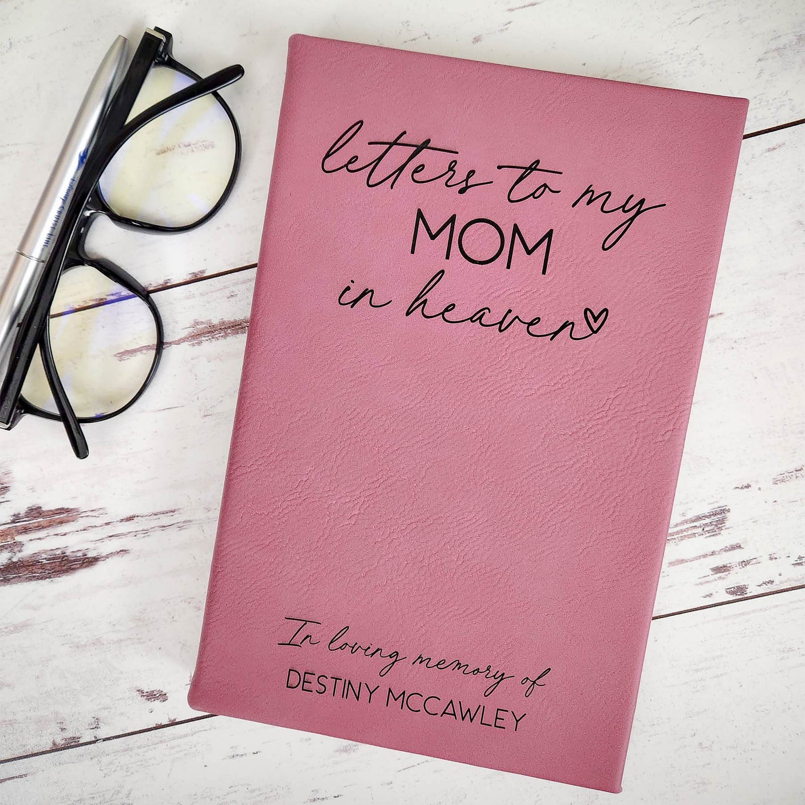 Letters to My Mom in Heaven Grief Journal by Sunny Box