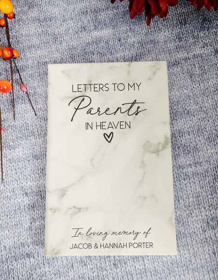 Letters To My Parents Personalized Engraved Journal by Sunny Box