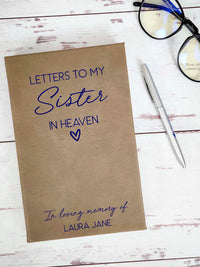 Letters To My Sister Leatherette Journal