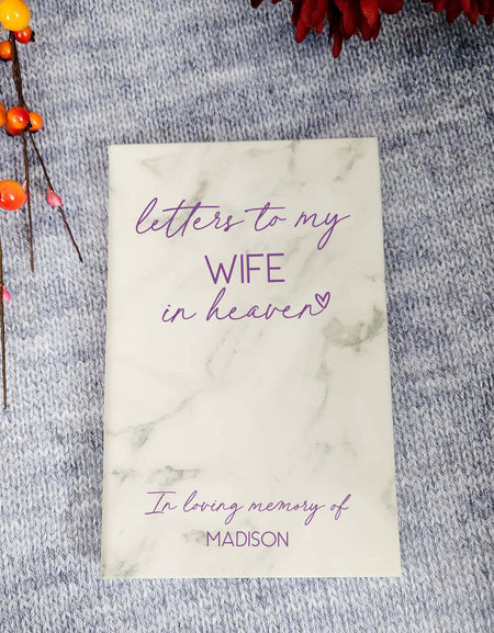 Letters To My Wife Leatherette Journal