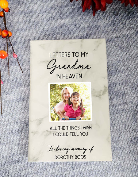 Letters To My Grandma In Heaven Grief Journal by Sunny Box