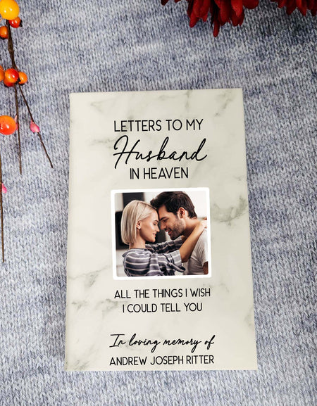 Letters To My Husband in Heaven Grief Journal by Sunny Box