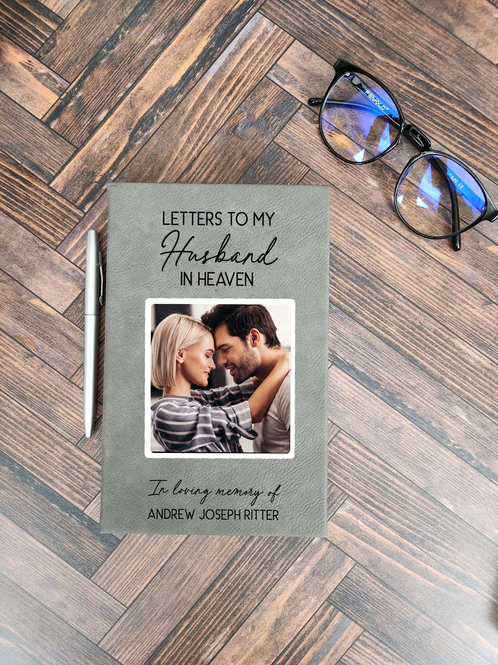 Letters To My Husband Leatherette Photo Journal