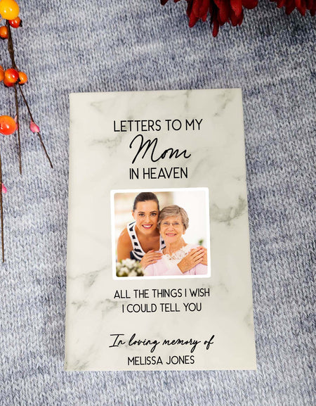 Letters To My Mom Grief Photo Journal by Sunny Box