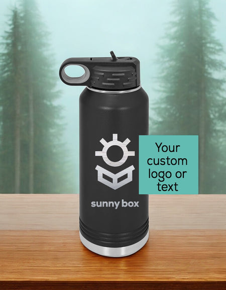 Custom Logo Polar Camel Water Bottle - Sunny Box - Corporate Gift, Giveaway, Fundraising