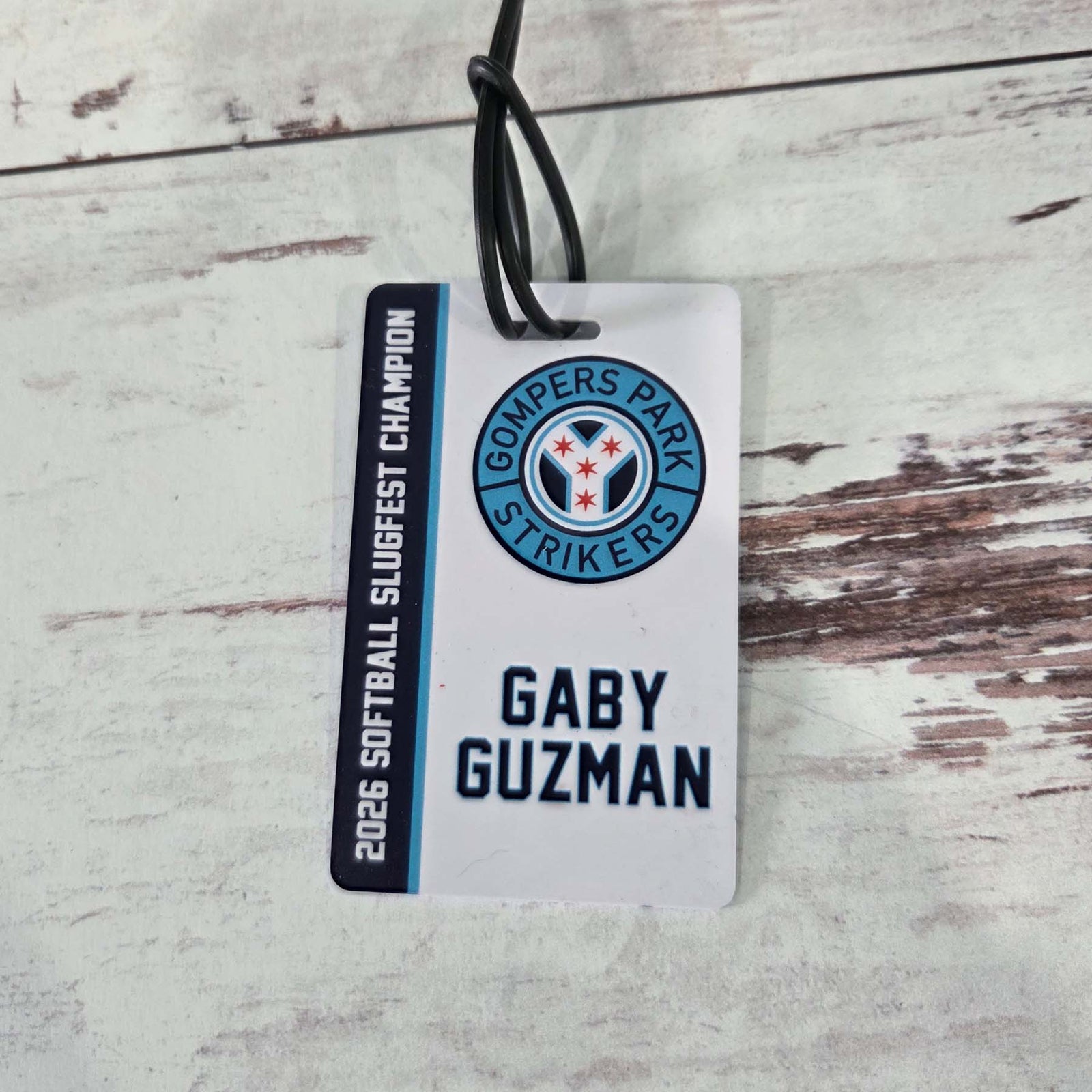 Team Logo Sports Bag Tag2