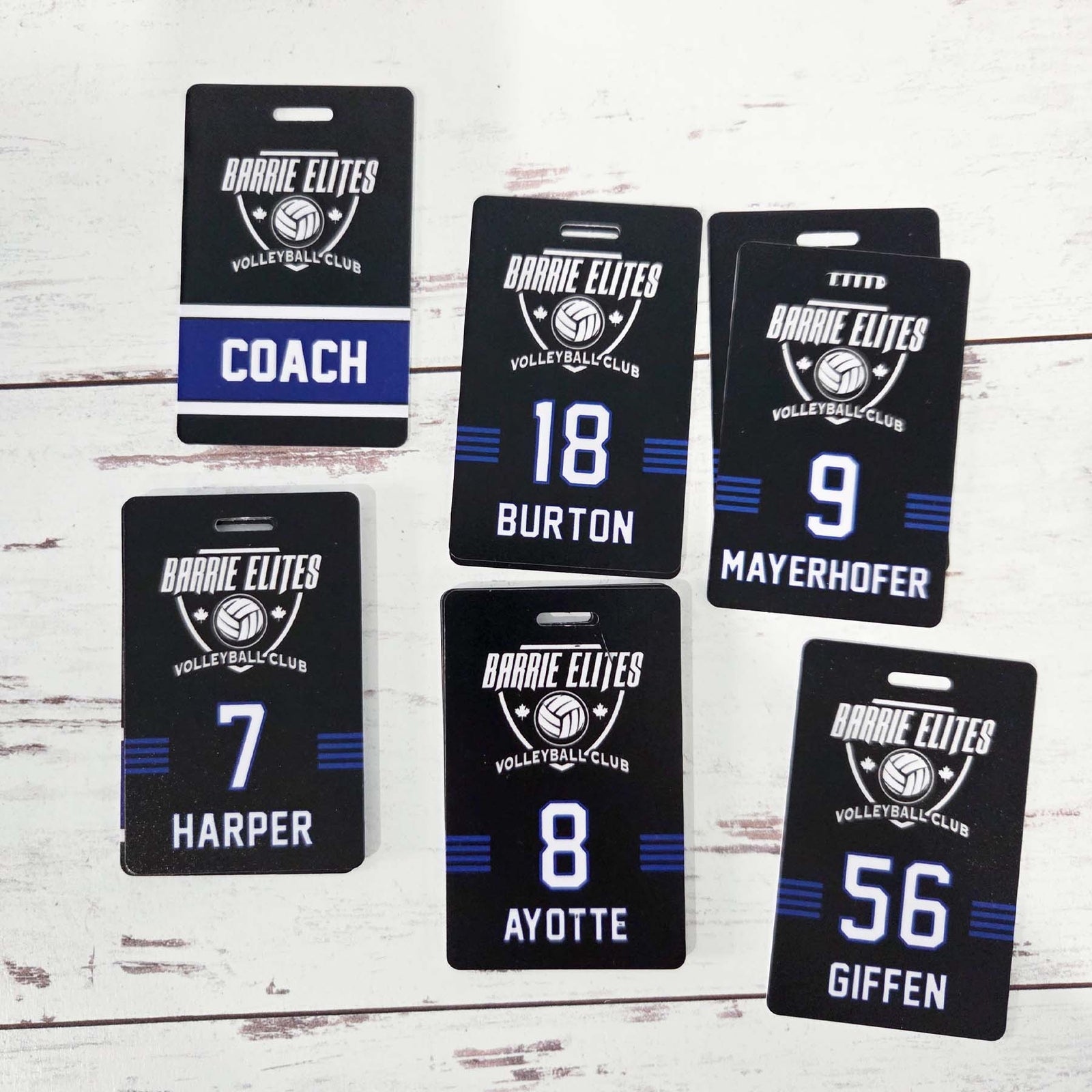 Team Logo Sports Bag Tag