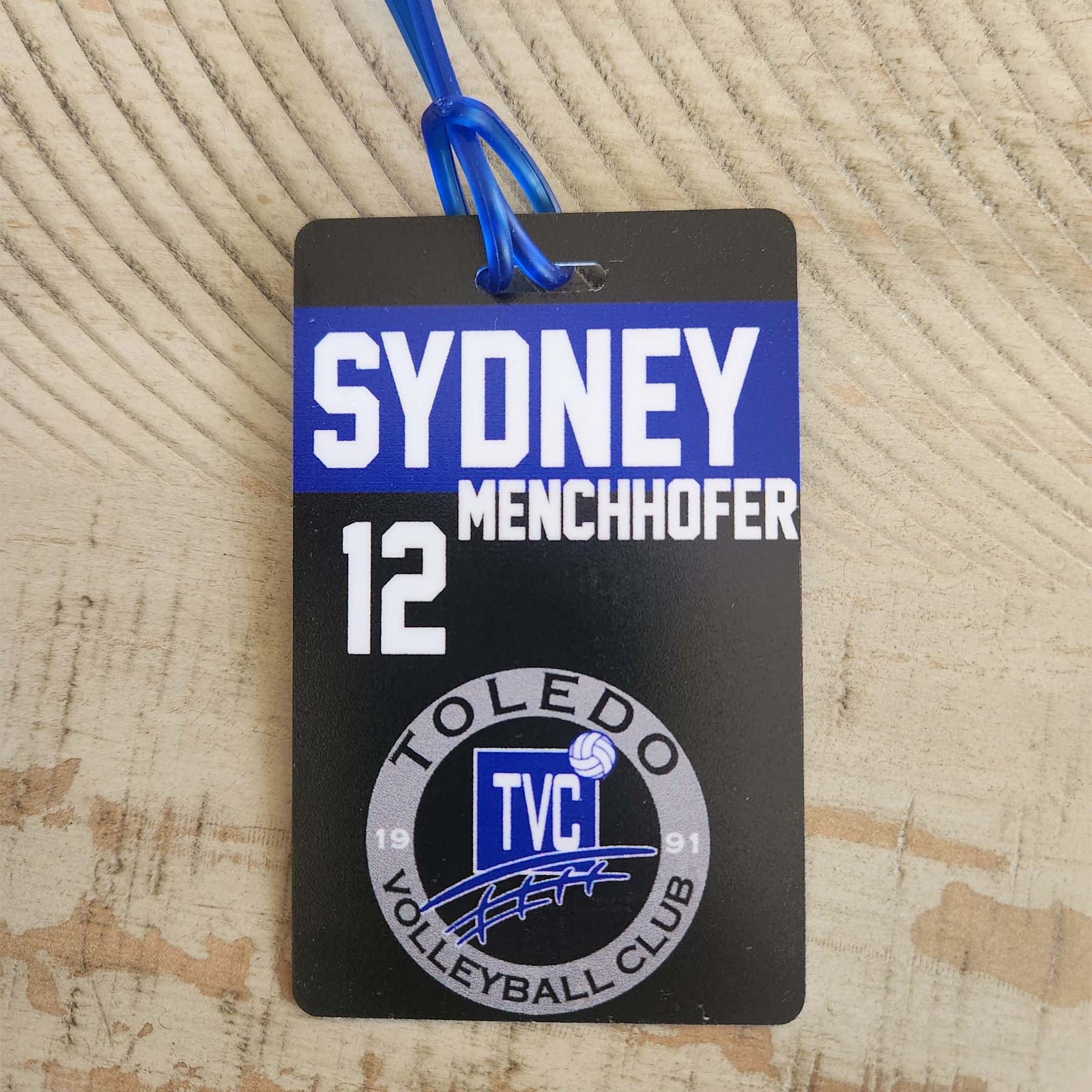 Team Logo Sports Bag Tag