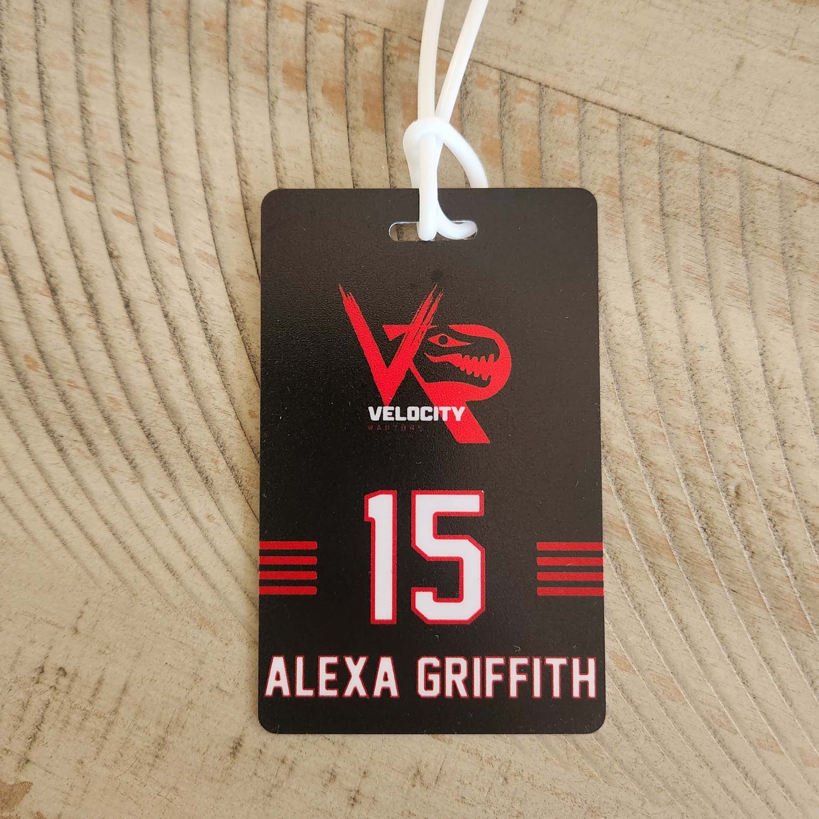 Personalized Sports Team Logo Bag Tag, Team Sports