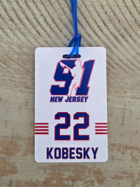 Team Logo Sports Bag Tag