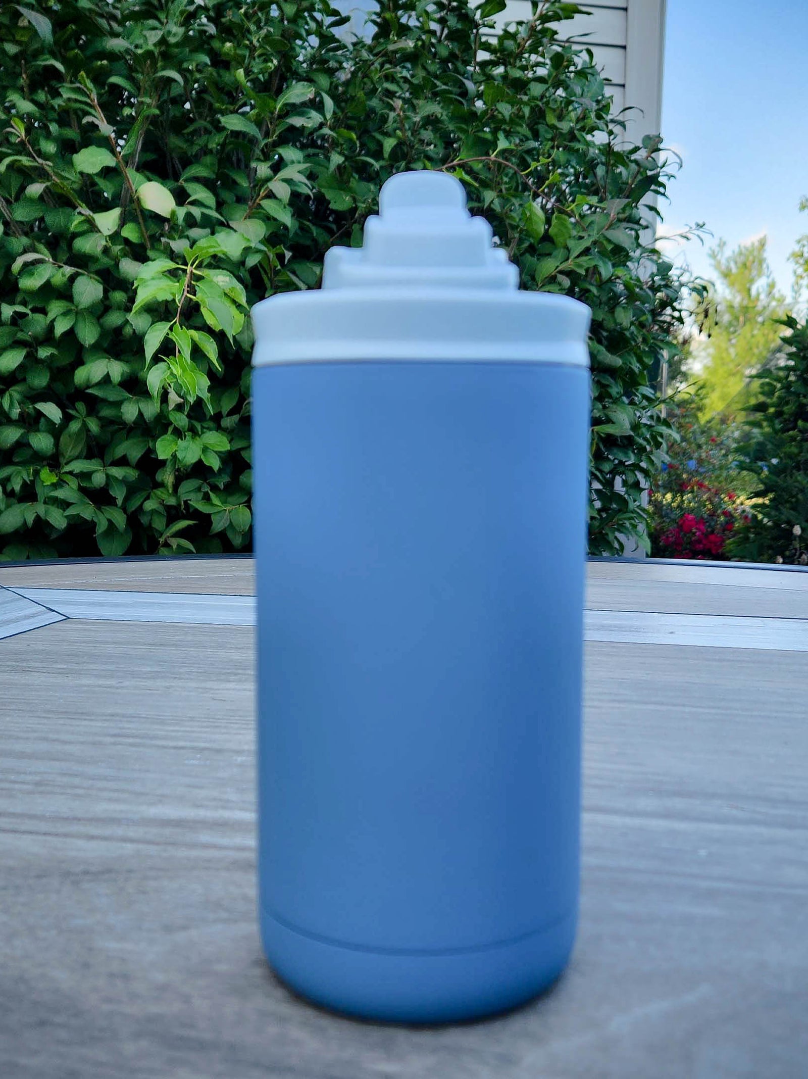 Big Sister Printed 12oz Water Bottle Slate Blue by Sunny Box
