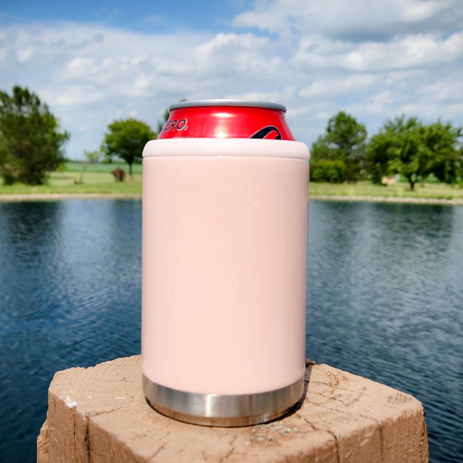 Personalized Engraved Can Cooler - Sunny Box