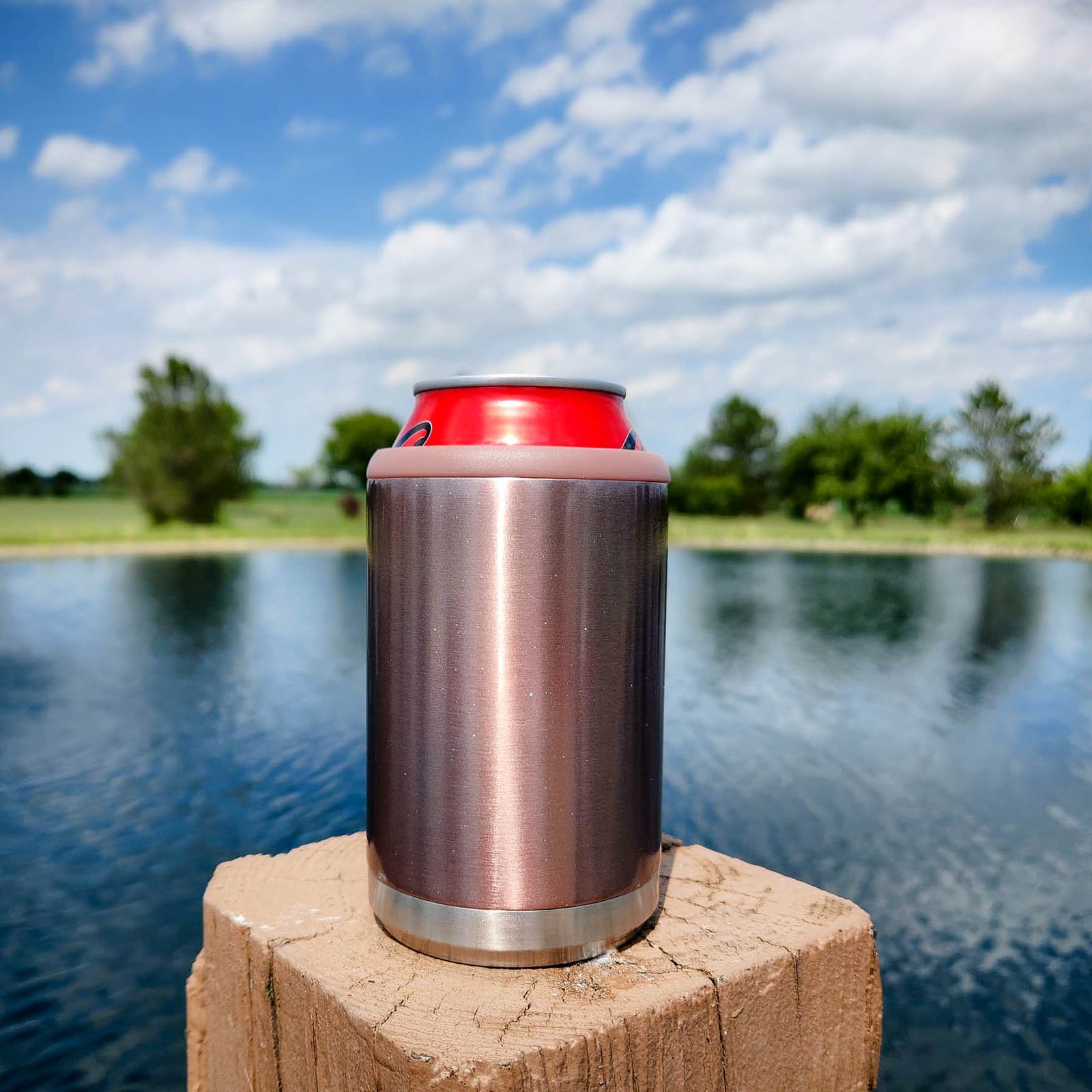 Happy Camper Custom Engraved Can Cooler – Sunny Box