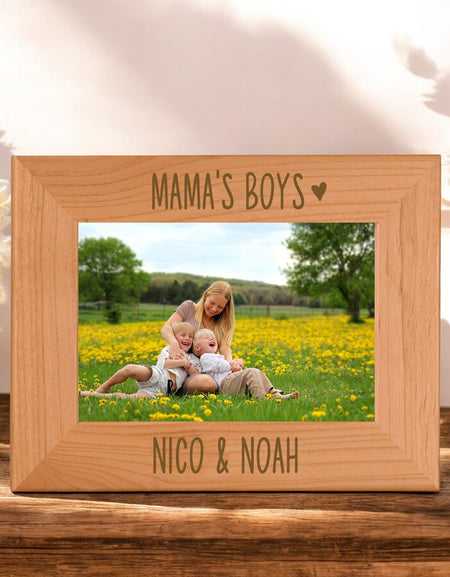 Mama's Boys Personalized Picture Frame by Sunny Box