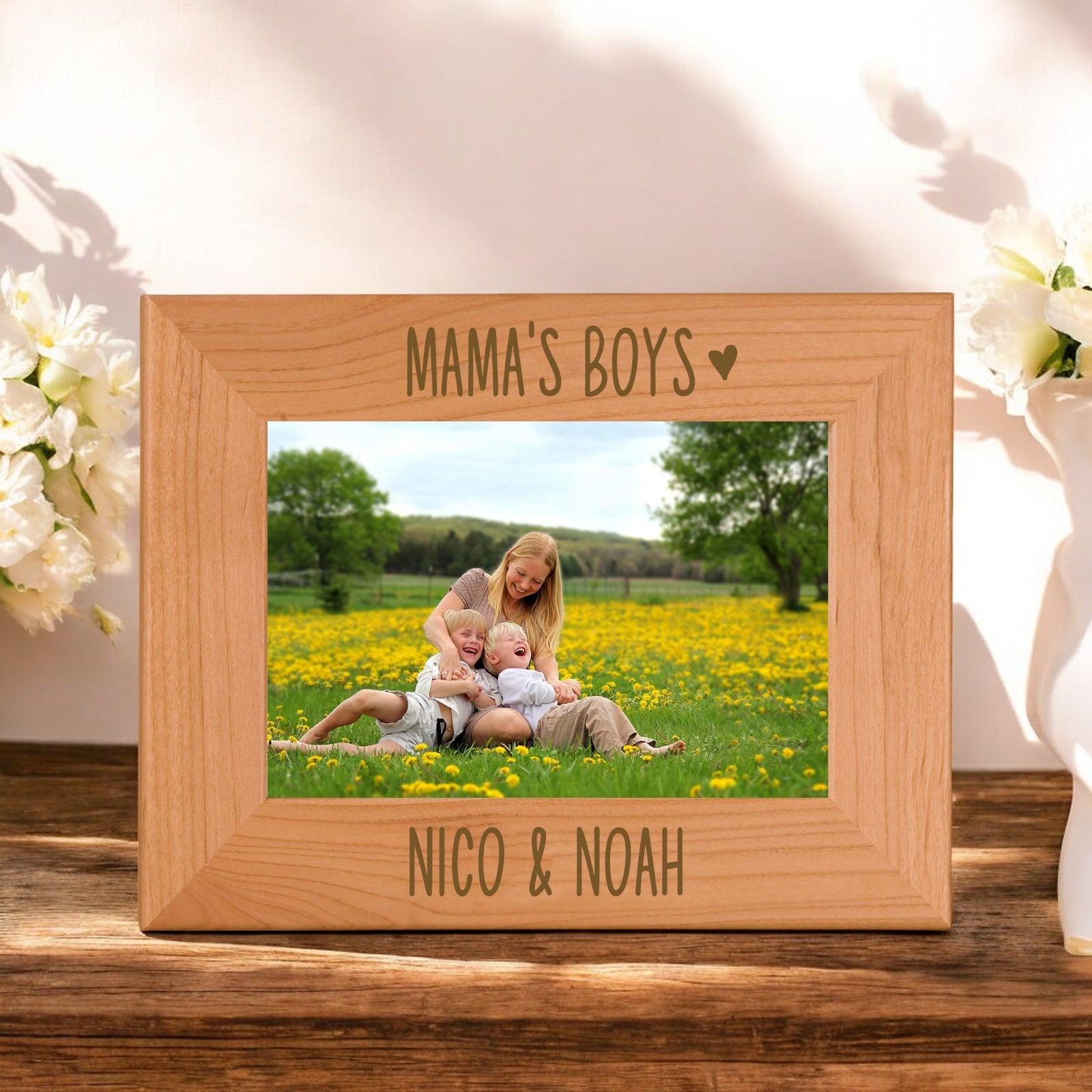 Mama's Boys Personalized Picture Frame by Sunny Box