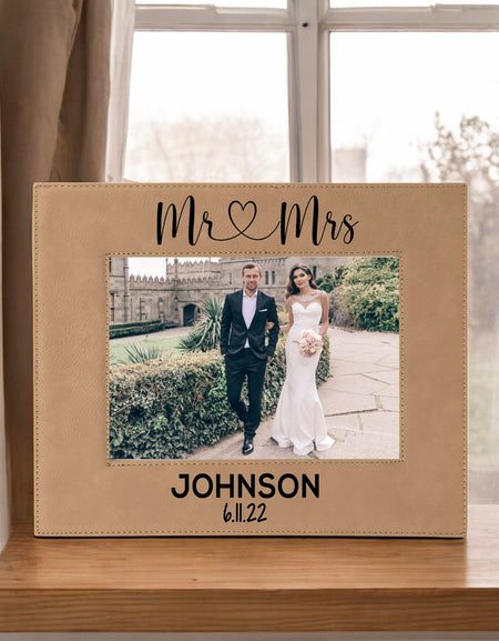 Mr & Mrs Picture Frame for Wedding Gift by Sunny Box