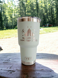 My Hotel Has More than 5 Stars - Camping Engraved YETI Tumbler