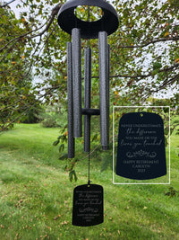 Never Underestimate the difference made personalized retirement wind chime by Sunny Box
