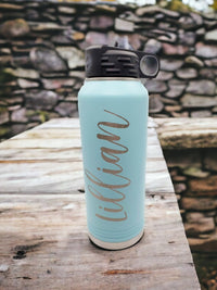 Personalized Polar Camel 32oz Water Bottle Teal by Sunny Box