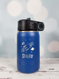 Engraved 12oz Kids Water Bottle