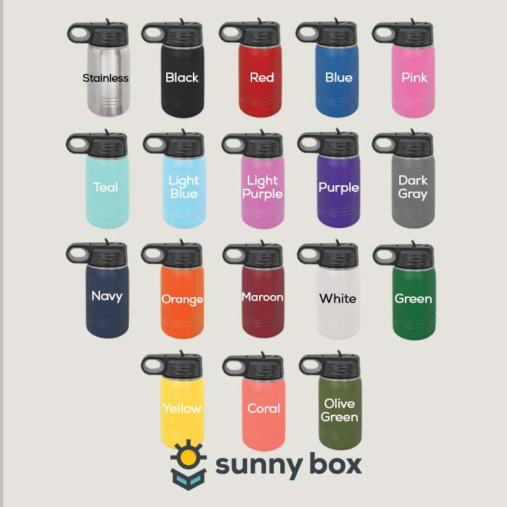 Big Sister Engraved 12oz Kids Water Bottle