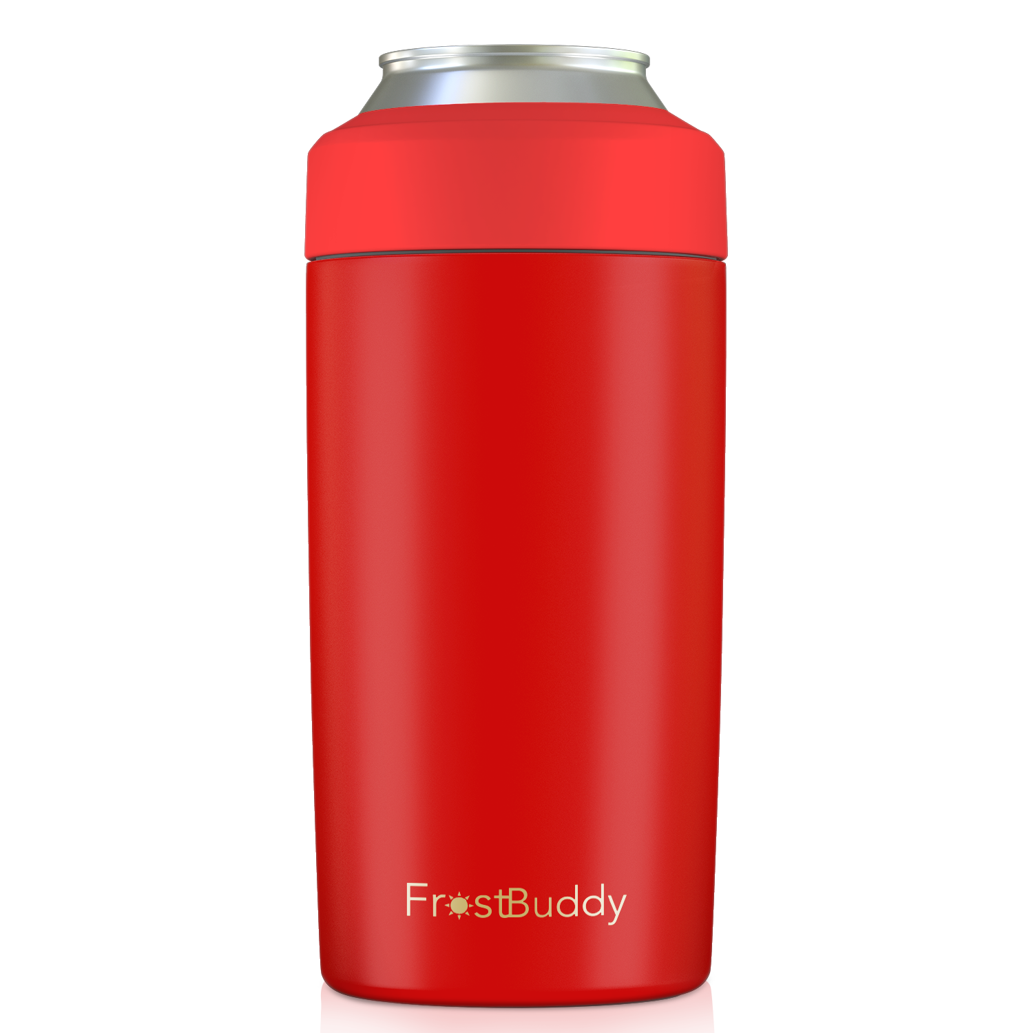 Engraved Frost Buddy Universal Can Cooler Red by Sunny Box