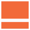 Orange w/ White Engraving