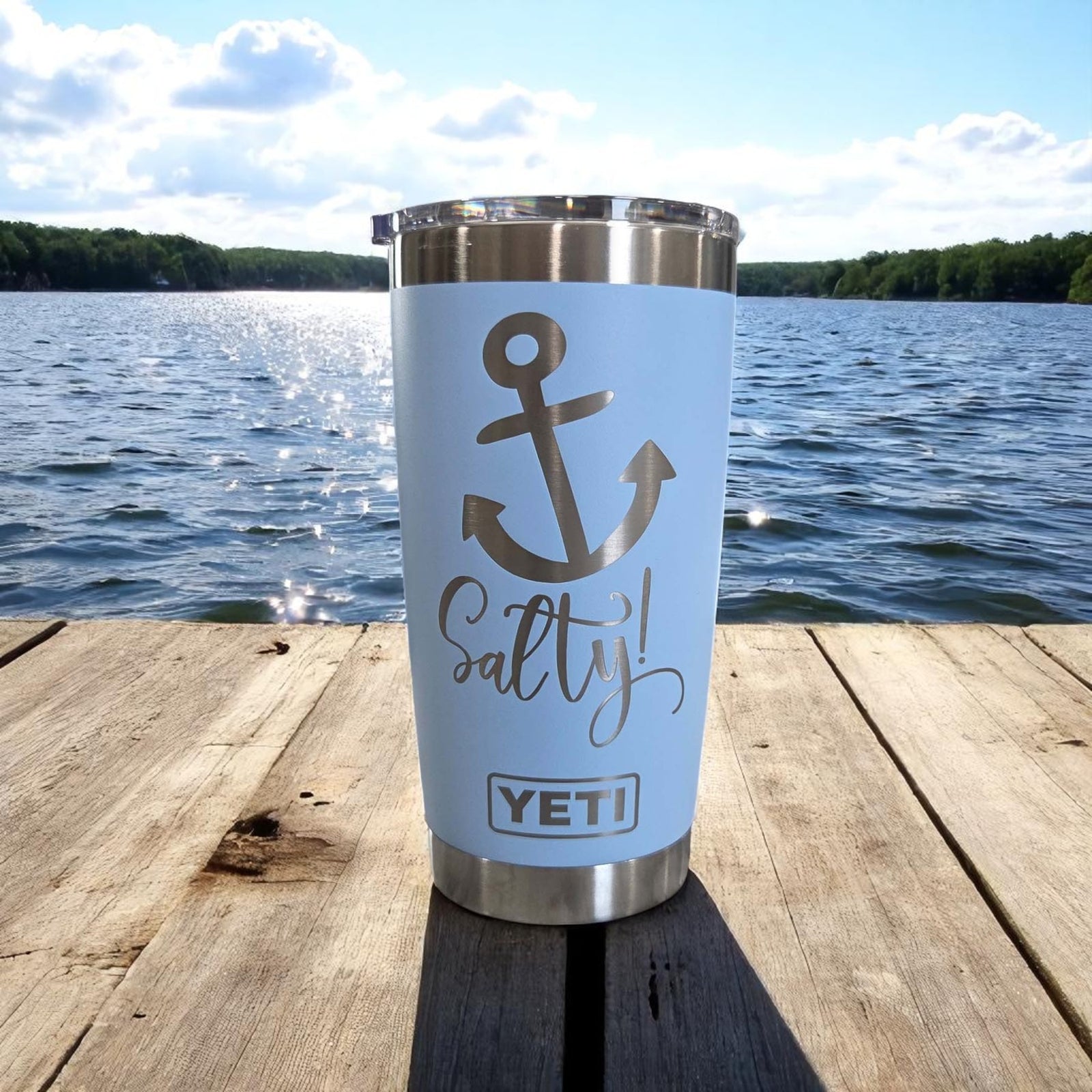 Salty Engraved YETI Tumbler