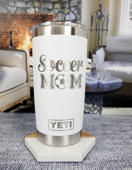 Soccer Mom Engraved YETI Tumbler
