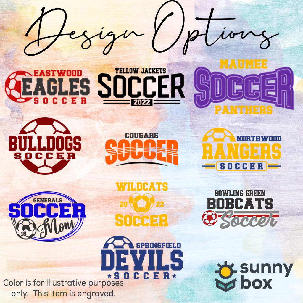 Soccer School Mascot - Engraved YETI Tumbler