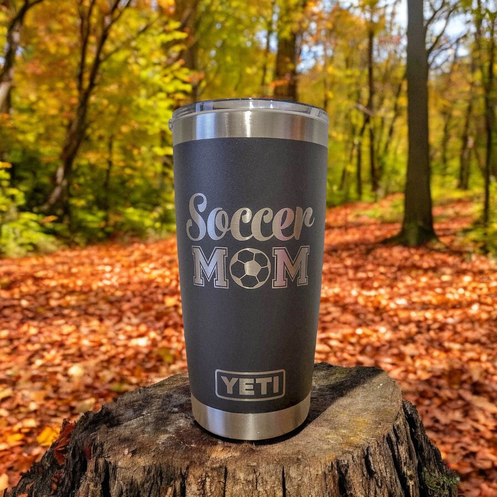 Soccer Mom Engraved YETI Tumbler