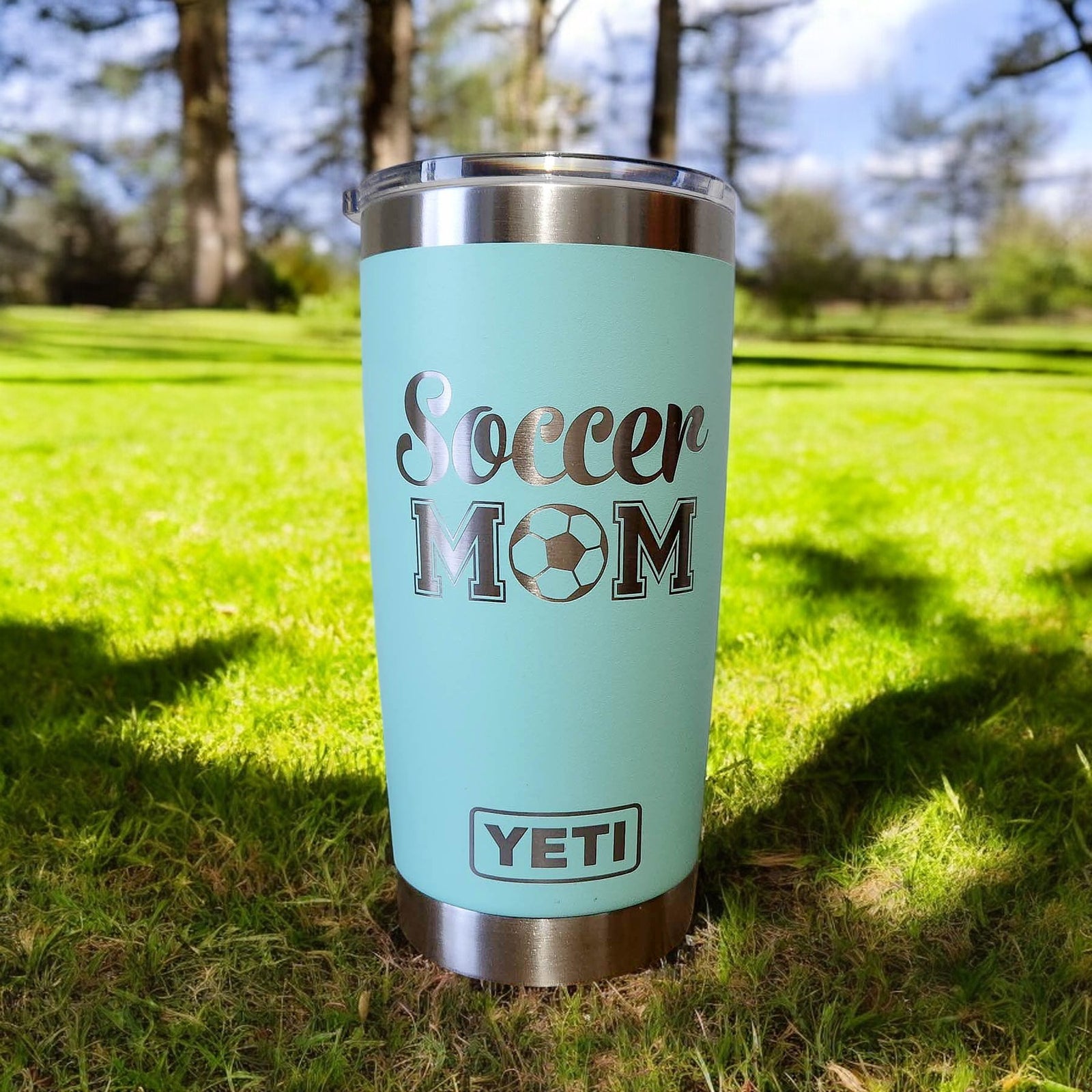 Soccer Mom Engraved YETI Tumbler